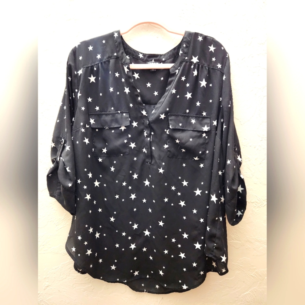 Torrid Harper Blouse size 2